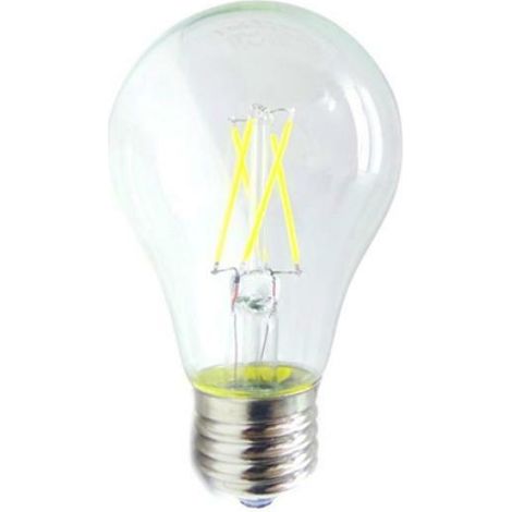 Lampadina a led filamento edison e27 6w vivalamp attacco grande kit 10pz 3000k