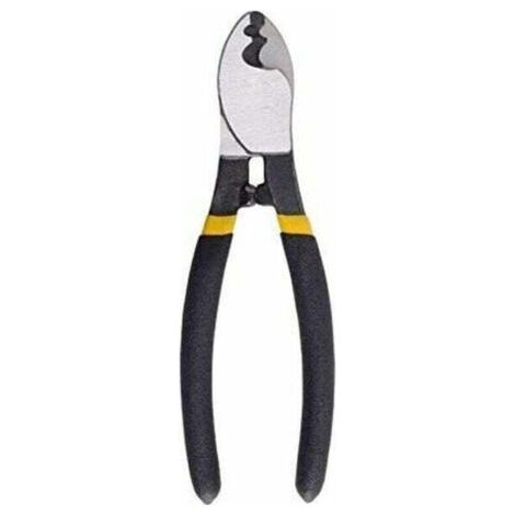 BUNTHAUS PA Pince coupante de 165 mm avec mâchoires de serrage, adaptée aux fils d'aluminium et de cuivre. (1/4)