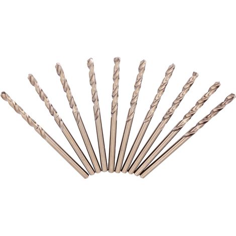 Jeu de Forets Cobalt M35 HSS-CO pour Acier Inoxydable, Taille 3.2mm - Ensemble de Perçage Haute Performance