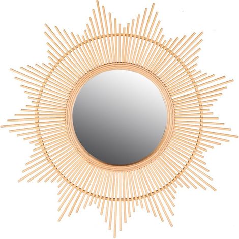Miroir soleil bambou D60 (1/3)
