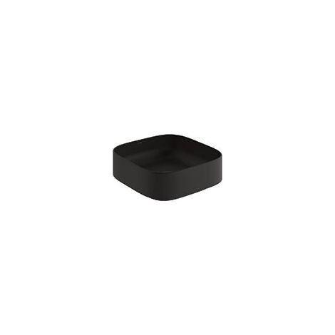 KLUDI 58CW3039 C Waschtisch 40 x 40 H14 cm Quadratisch Mattschwarz