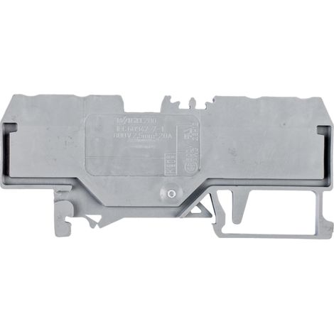Connettore per barra di distribuzione a 4 fili, 2,5 mm², grigio, codice 280-833