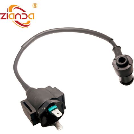 Bobine d'allumage pour moto 21121-1148 adaptée aux Kawasaki KFX250, MOJAVE KSF250A et bloc haute tension pour véhicules tout-terrain sportifs Kawasaki. (1/5)