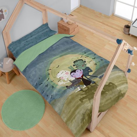 Dúo de funda nórdica Draky - Impresión digital - Cama de 105 cm. (1/4)