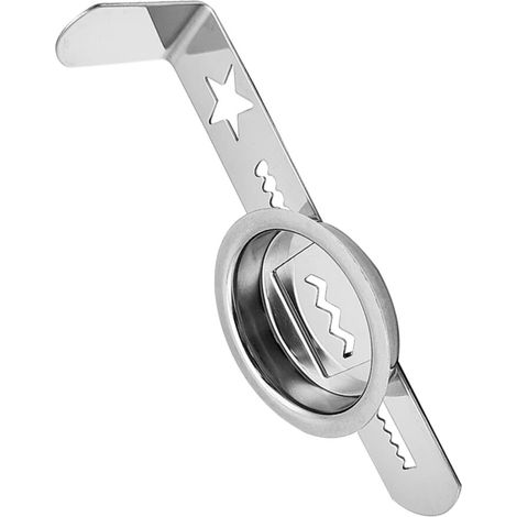 Accessorio tritacarne, macchina per biscotti in acciaio