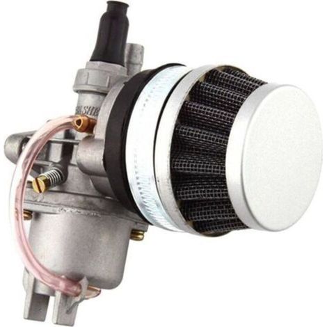 Carburateur,Carburateur avec filtre à Air filtre à carburant remplacement pour Mini moto Dirt Bike ATV Scooter avec moteur 47CC 49CC