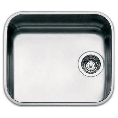 Apell FE450UBC Ferrara Lavello da Incasso Sottotop 1 Vasca Acciaio Inox AISI304 47x42 cm colore Inox