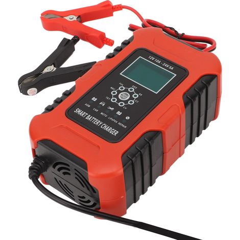 Chargeur intelligent FBC122410D pour batteries lithium-fer-phosphate (LiFePO4) et plomb-acide (AGM) (AC100-240V, norme européenne) (1/5)