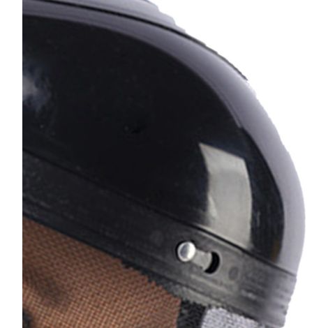 Schwarze Gartenmaske mit Gesichtsschutz, Gesichtsschutz aus Stahlgewebe, Vollkopfmaske zum Trimmen, Spritzschutz, zugelassen für den Einsatz im Freien (1/5)