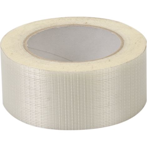 Ruban à joints 48 mm x 90 m – Maille en fibre de verre résistante – Adhésif acrylique pour chantiers humides – Fixman (1/5)