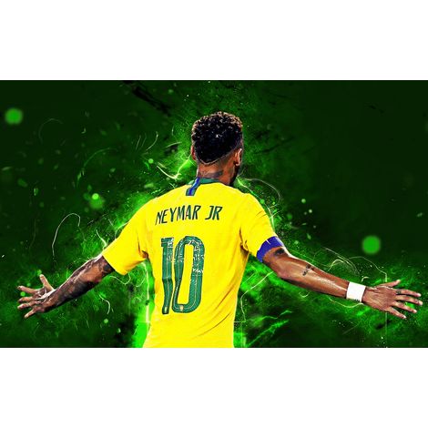 Papier peint panoramique Football - Joueur de Foot - 130 cm x 81 cm (1/2)