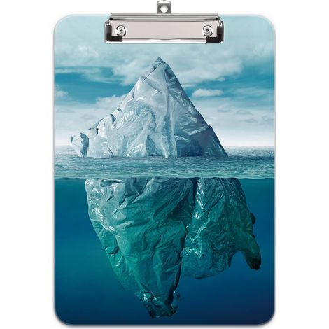 porte bloc a4 avec pince, Plastique dur, Clipboard A4 dessin de mode, Planchettes à pince et porte-formulaires, 32CM x22CM, Islande (1/5)