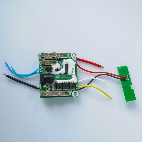 Makita 21V 5-Zellen Lithium-Akku-Schutzplatine mit Kontrollleuchte, kompatibel mit Bohrmaschinen, verstellbaren Schraubenschlüsseln, Schlagbohrmaschinen, Winkelschleifern und Gartengeräten (1/4)