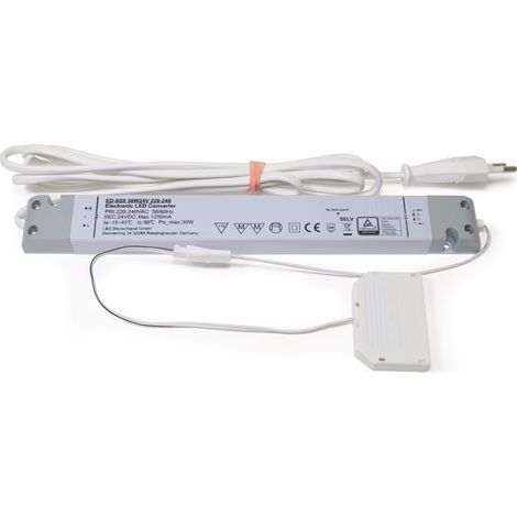 L&S LED-Konverter 230 V 24 V 30 W 6-fach Verteiler - 2000424