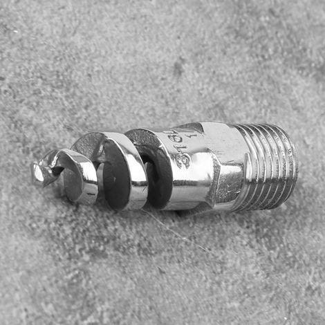 Buse Spirale SPJT 316L Acier Inox Filetage Mâle Anti-Bouchage Accessoire Arrosage (G1/4 DN8) (1/5)