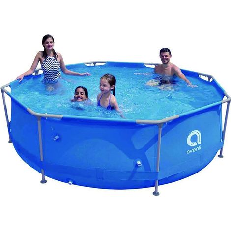 Piscina Sirocco Blue de 300 x 76 cm con filtro incorporado. (1/4)