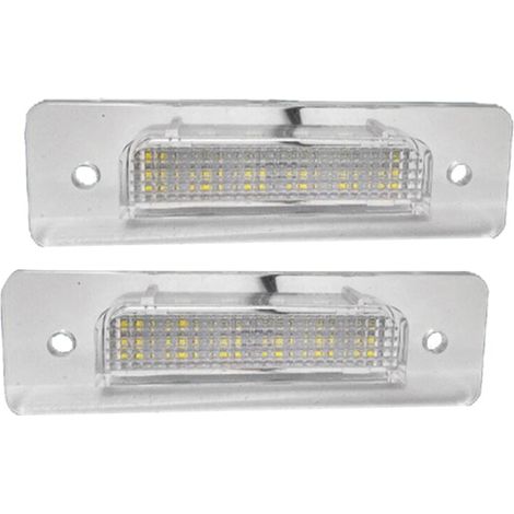 Luce targa posteriore a LED per E30 E12 E28 E24 E23 E26, accessori per auto 63261372766 63261354665 (1/4)