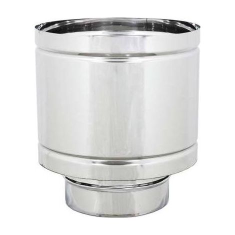 TERMINALE SCARICO A BOTTE MASCHIO ACCIAIO INOX 304