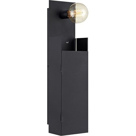 Markslojd COMBO - Applique murale d'intérieur à 1 lumière, noir, E27 (1/5)