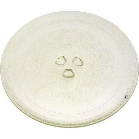 Plateau en verre diam. 245mm (60407-30285) (49008516) Four micro-ondes BOSCH, SIEMENS, NEFF, CANDY, ROSIERES, VIVA (1/2)
