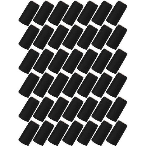 Capsules thermorétractables, 150 capsules par paquet, bouchons en PVC thermorétractables, adaptés aux amateurs de loisirs créatifs et aux artisans, noirs. (1/5)