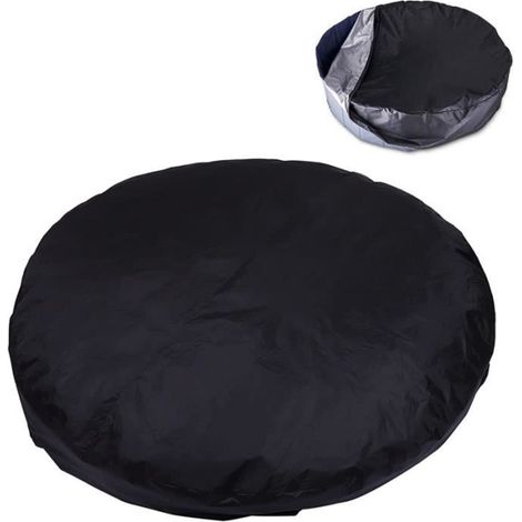 Bâche de Piscine - 63 Pouces - Protection Anti-poussière - Durable - Corde Élastique (1/4)