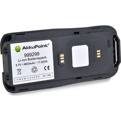 AkkuPoint - Batterie talkie walkie TPH900 3.7V 4600mAh - TPH900HR8940AAA01HT10