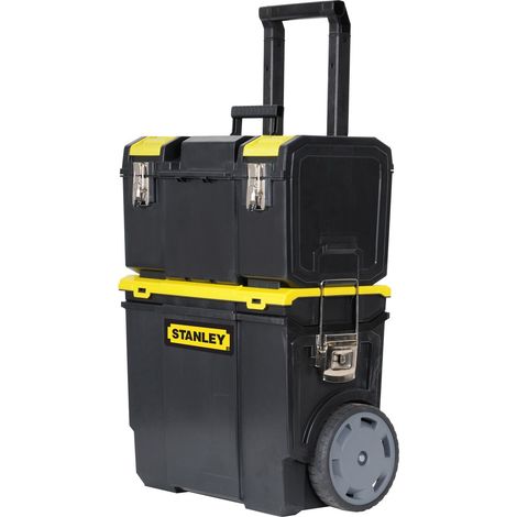 Kompakte 3-in-1 Werkbank – Werkzeugkasten und abnehmbare Zentralorganizer – STANLEY, 1-70-326