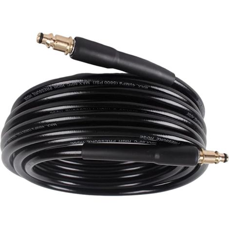 Tuyau de rechange pour nettoyeur haute pression Karcher K Series, pour nettoyeur haute pression Karcher K2 K3 K4 K5 K7 Système à clic rapide 10 m (1/5)