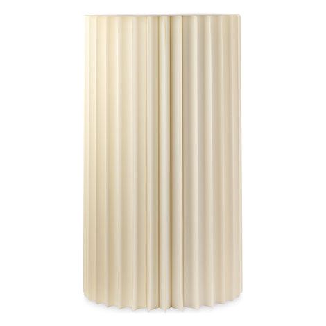 Cupido&Co. Cilindro Carta Av. Pieghevole con Vassoio D 550 Mm H 1000 Mm Beige