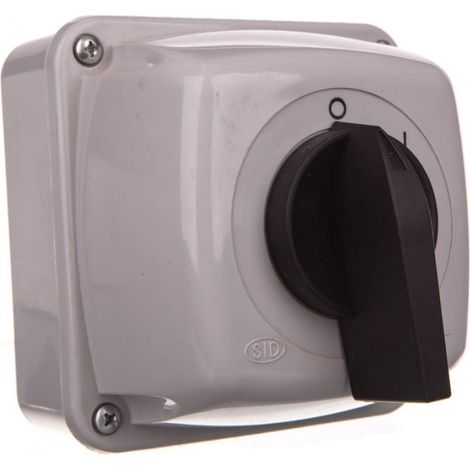 Interruptor de leva 0-I 1P 25A en carcasa IP65 Arc 25-53 922504