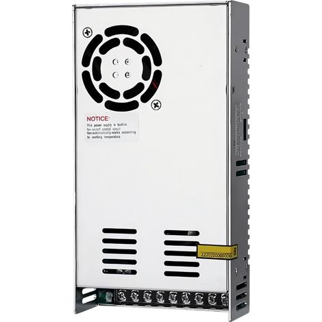 Transformateur d'alimentation à découpage 12 V 20 A 240 W AC 110 V/230 V vers DC 12 V, idéal pour imprimantes 3D, bandes LED, systèmes de vidéosurveillance et dispositifs de sécurité, avec tension (1/5)
