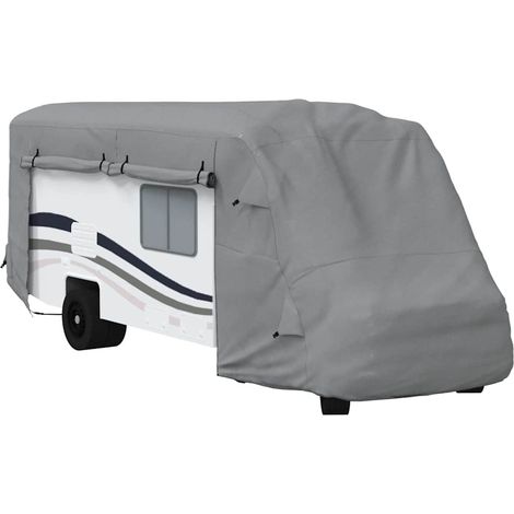 Housses de camping-car gris 730x235x275 cm tissu non tissé