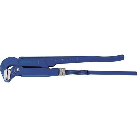 Pince de plombier longueur totale 630mm capacité de serrage 10-110mm pour tuyaux 3 pouces TECWERK (1/2)