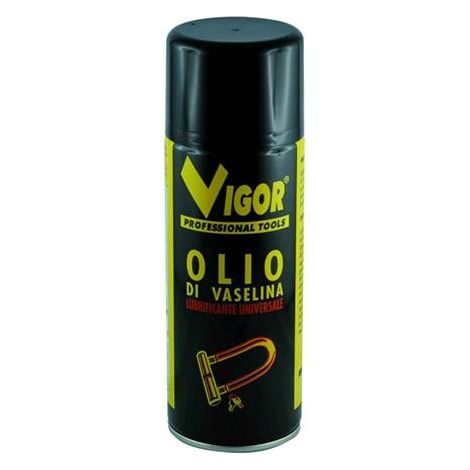 Olio Di Vaselina Spray Vigor  Ml. 400 Conf. 12 Pezzi