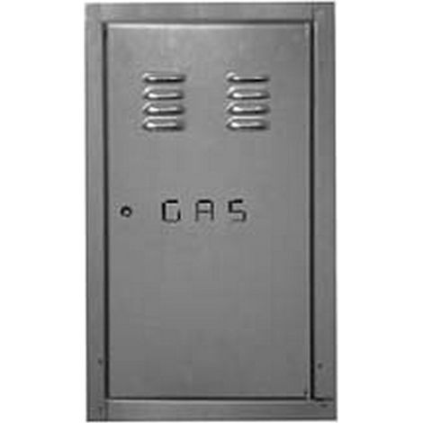 1PZ SPORTELLO CONTATORE GAS IN ACCIAIO ZINCATO - cm.44x54h.