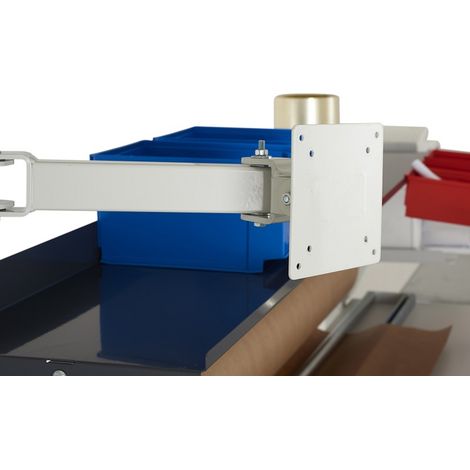 PROVOST - Support articulé pour écran plat - Normes VESA 75 et 100 - Compatible montants 40x40 cm (1/5)