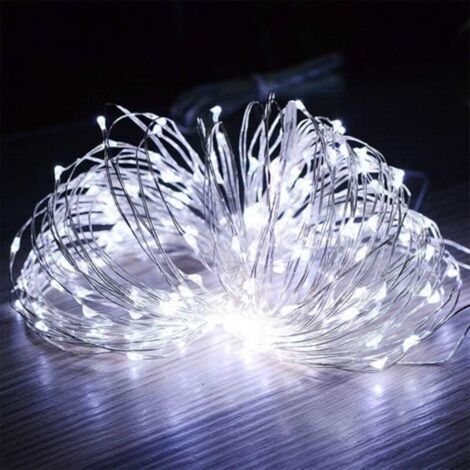 LED Guirlande Solaire Extérieure, 22M Guirlande Lumineuse Solaire IP65 Etanche Lampe Décorative Solaire pour Jardin d'été, Patio, Tente, Mariage (1/5)