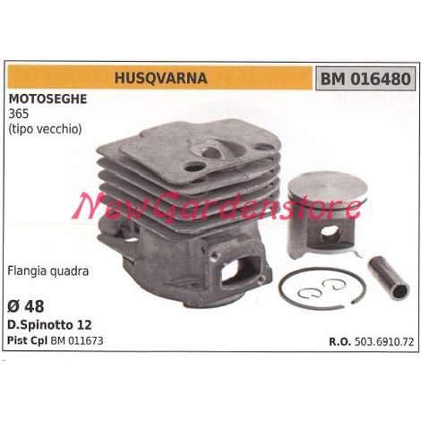 Segmentos de cilindro de pistón motor de motosierra HUSQVARNA 365 tipo antiguo 016480