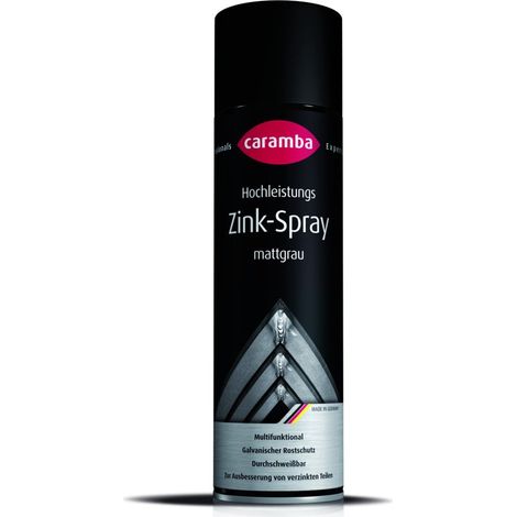 Caramba Hochleistungs-Zink-Spray mattgrau 500 ml 6 Stk