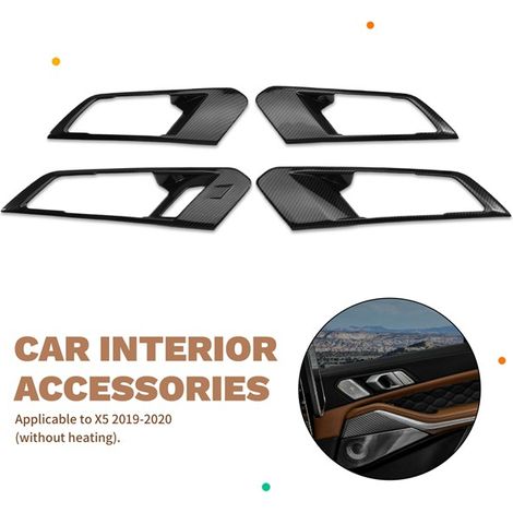 4 interior door handle frames for left-hand drive BMW X5 models (19-20 years old) (1/4)