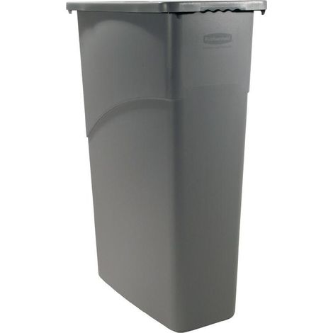 Collecteur avec évents Rubbermaid 87L - 279 x 558 x 762 mm - SLIM JIM (1/5)
