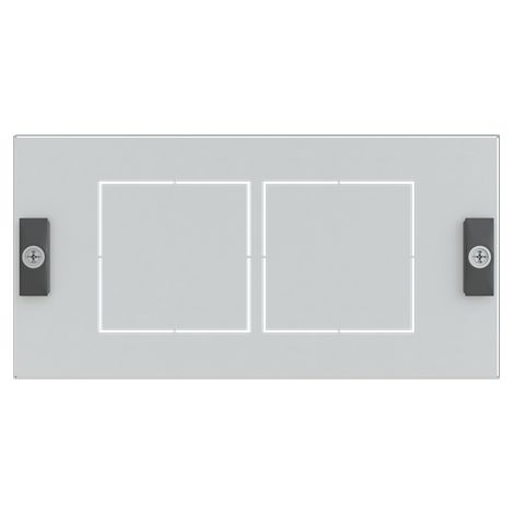 SPEE Combi- Plastron pour Instrument mesure encastré 96x96 L400 H150 1SZE980090B0020 ABB QCM941500 (1/3)