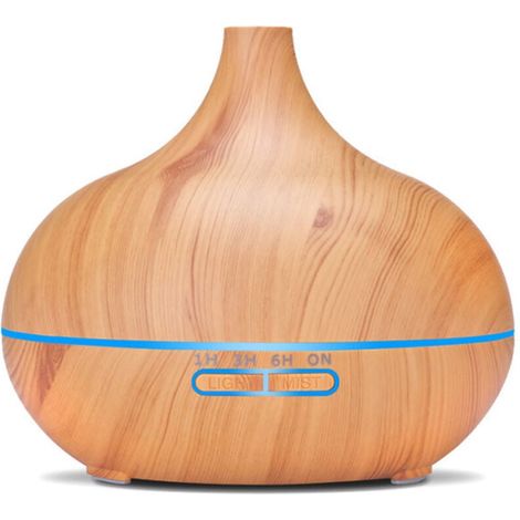 Humidificateur Portable Ultrasonique Brume Fraîche Arôme/Diffuseur d'Huiles Essentielles Aromathérapie 300ml (1/4)