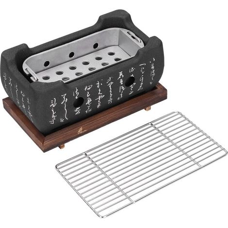 Mini barbecue ménager en alliage d'aluminium, accessoires pour four à charbon (1/4)
