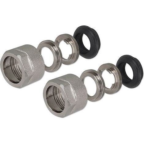 Klemmverschraubungen 3/4'' Eurokonus - für Kupfer- und Edelstahl 18 x 1 - 25 Paar = 50 Stk. im Beutel