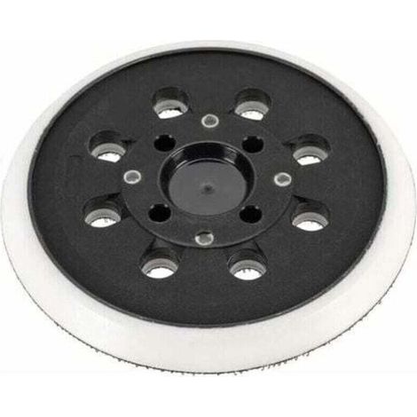 Disque de ponçage auto-serrant de 125 mm, compatible avec les ponceuses Bosch PEX 300 AE, 400 AE et 4000 AE. (1/4)