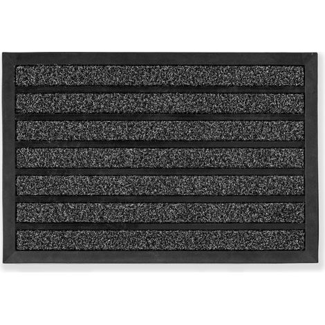 Paillasson extérieur et intérieur - 40  x 60 cm anthracite (1/4)
