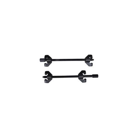Kit de compresseurs de ressorts, 2 pièces, 90-370 mm, pour abaissement de suspension de voiture.- Crezuo (1/4)