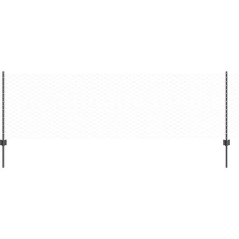 Maison Exclusive - Geschweißter Drahtzaun 25 x 0,8 m (B x H)